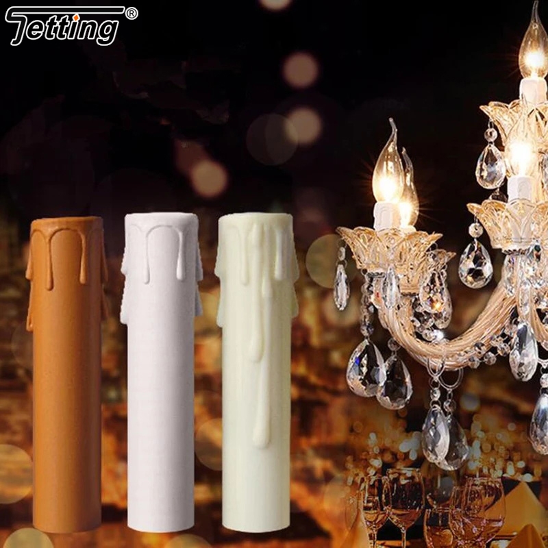 Lighting Jockey - 10Pcs Candle Light Socket Covers E14