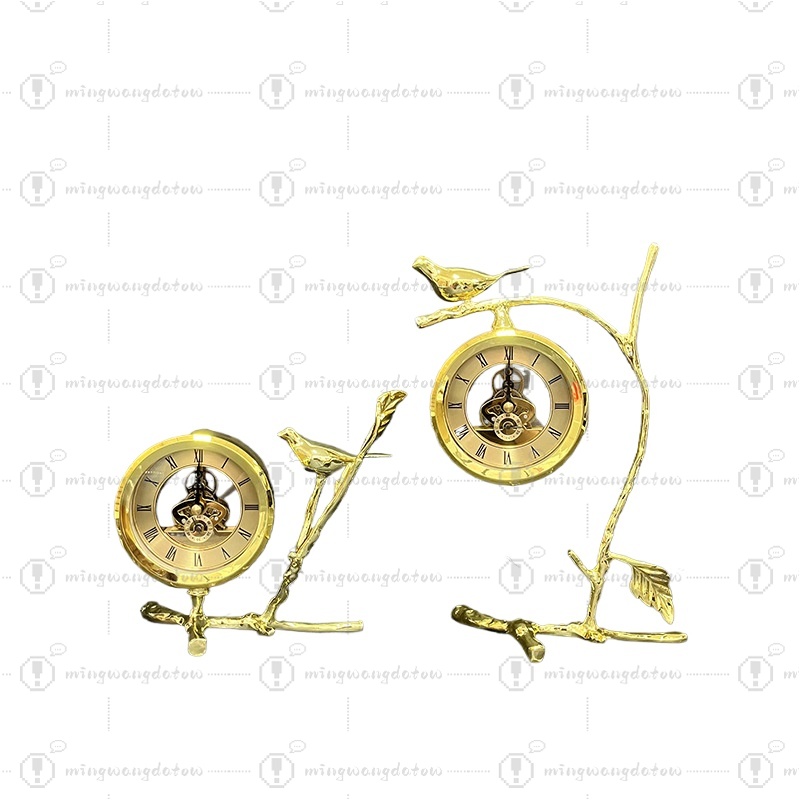 Lighting Decor Living Room - Modern Light Luxury High-End Table Clock,