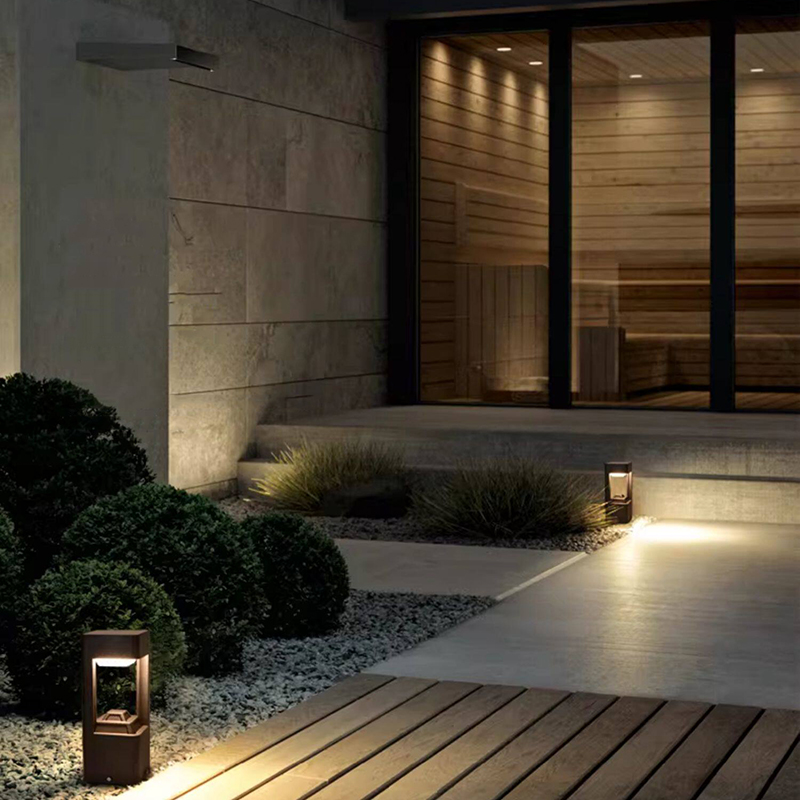 Luminous floor lamp courtyard  - Lighting Decor Outdoor ulasan dan harga