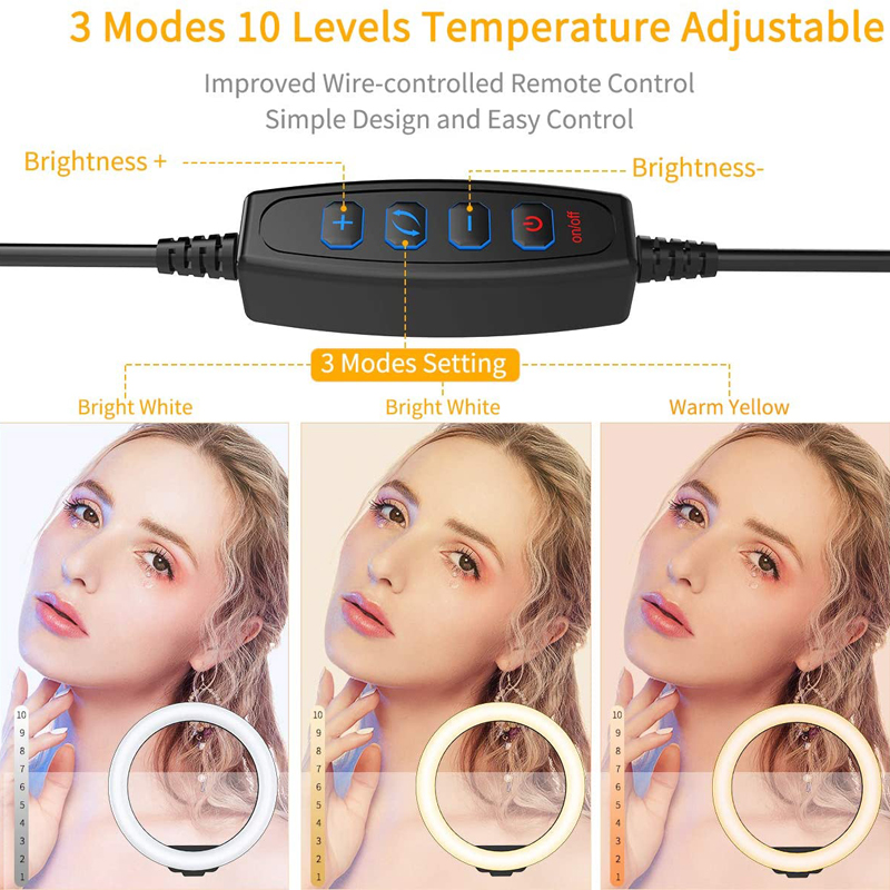 16/26/33cm Selfie Ring Light P - Lighting Gallery ulasan dan harga