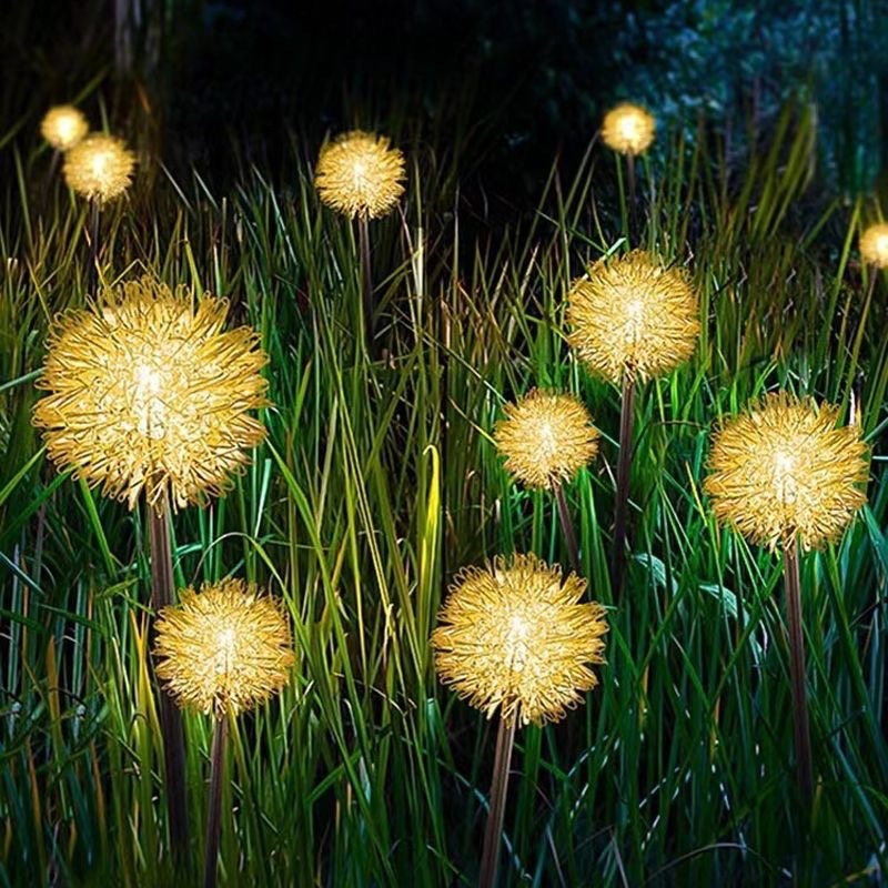 10 Combo Solar Dandelion Ball  - Lighting Decor For Wedding ulasan dan harga