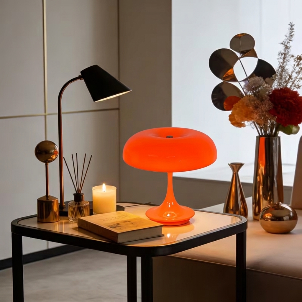 1/2PCS LED Mushroom Table Lamp - Mushroom Table Lamp ulasan dan harga