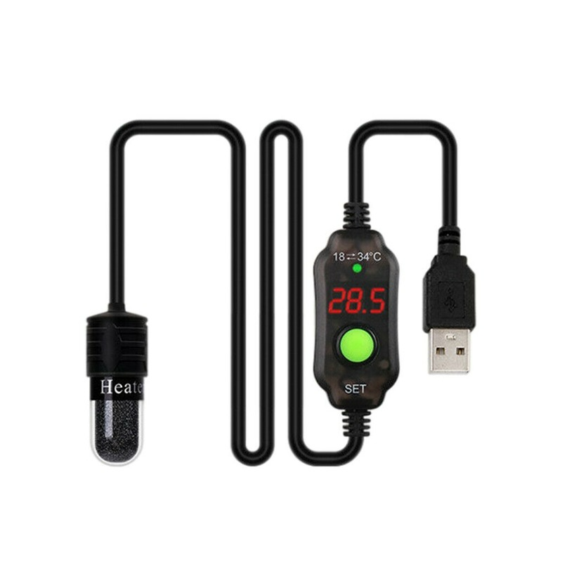 Mini Aquarium Fish Tank Heater - Lighting Gallery ulasan dan harga