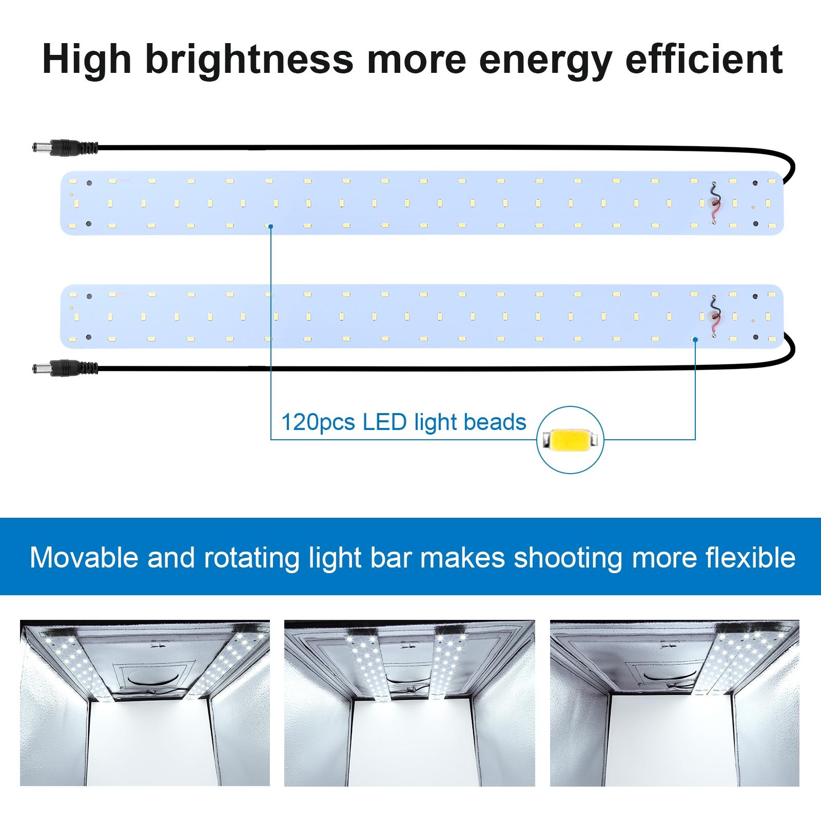 PULUZ 60cm Photo Studio Light  - Lighting Gallery ulasan dan harga