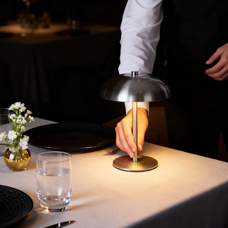 Cute Mushroom Table Lamp, Touc - Mushroom Table Lamp ulasan dan harga