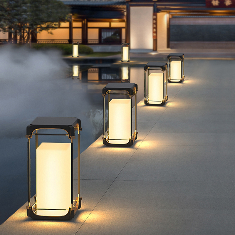 Luminous Floor Lamp Courtyard  - Lighting Decor Outdoor ulasan dan harga