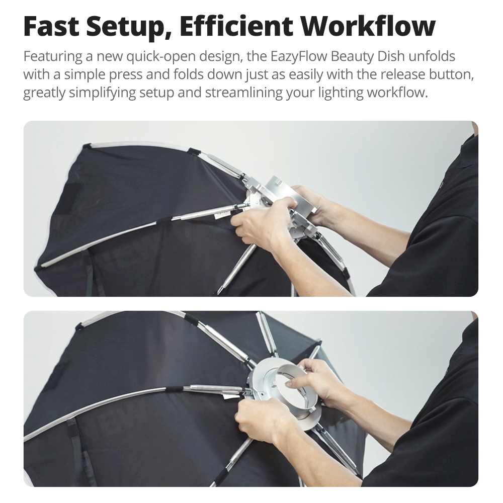 New Godox EazyFlow Beauty Dish - Lighting Gallery ulasan dan harga